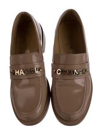 Chanel 2021 Interlocking CC Logo Loafers