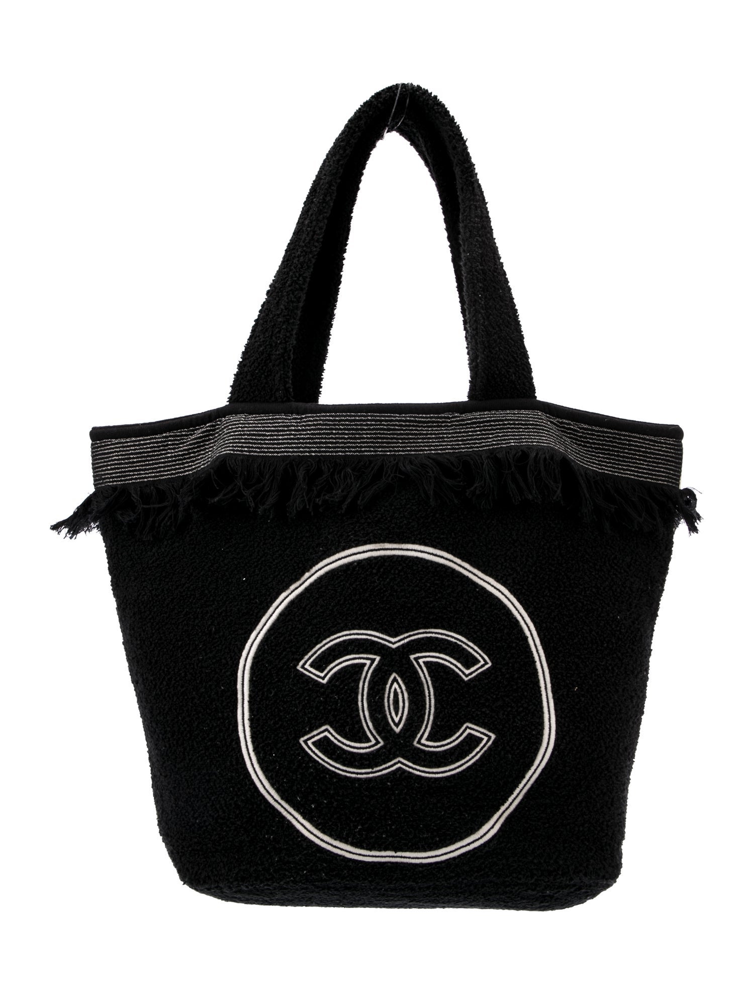 Chanel 2022 CC Terry Beach Tote