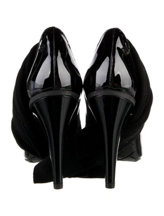 Chanel Interlocking CC Logo Sock Boots