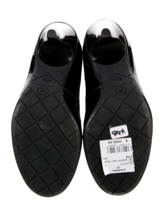 Chanel Interlocking CC Logo Sock Boots