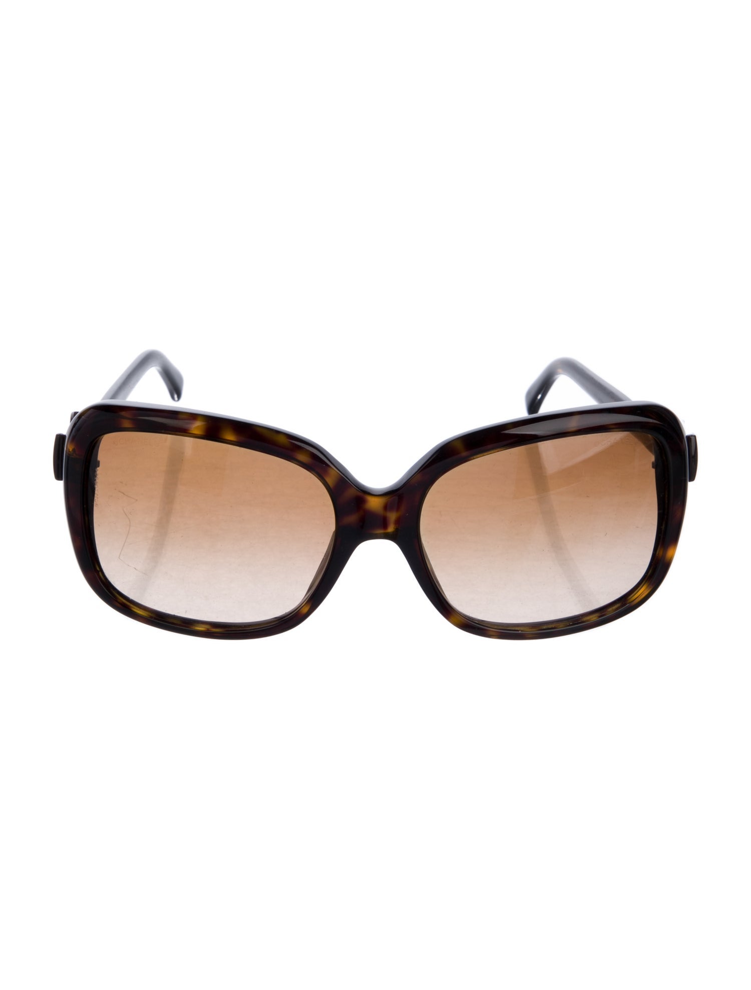 Chanel Interlocking CC Logo Square Sunglasses