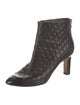 Chanel Quilted Pattern Leather Boots