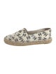 Chanel Interlocking CC Logo Lambskin Espadrilles
