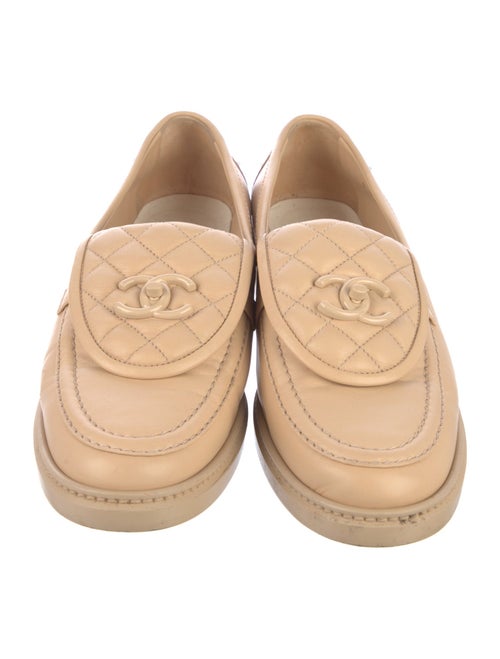 Chanel 2024 Interlocking CC Logo Loafers
