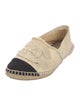 Chanel 2013 Interlocking CC Logo Espadrilles