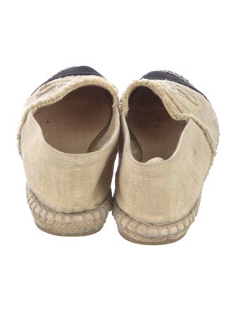 Chanel 2013 Interlocking CC Logo Espadrilles