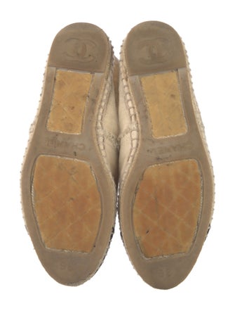 Chanel 2013 Interlocking CC Logo Espadrilles