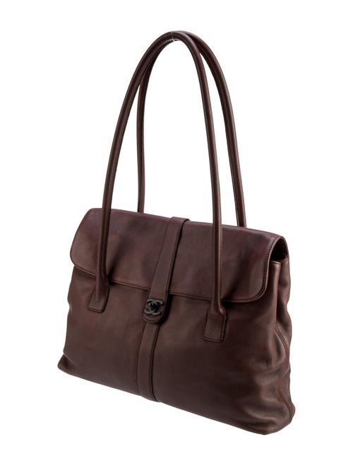 Chanel Turnlock CC Flap Tote