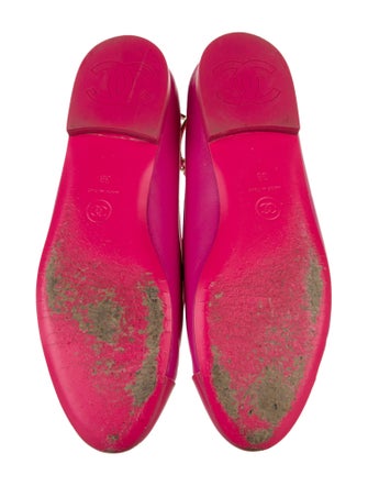 Chanel 2022 Interlocking CC Logo Ballet Flats