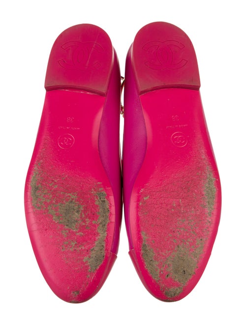Chanel 2022 Interlocking CC Logo Ballet Flats