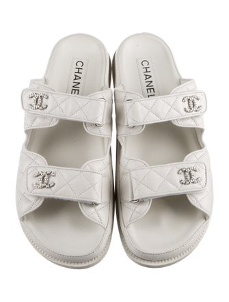 Chanel 2024 Interlocking CC Logo Slides