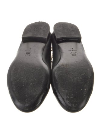 Chanel 2022 Interlocking CC Logo Ballet Flats