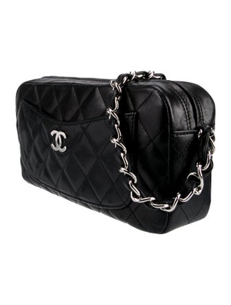 Chanel Quilted CC Camera Case
