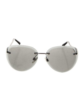 Chanel Aviator Tinted Sunglasses