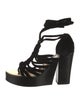 Chanel 2011 Interlocking CC Logo Gladiator Sandals