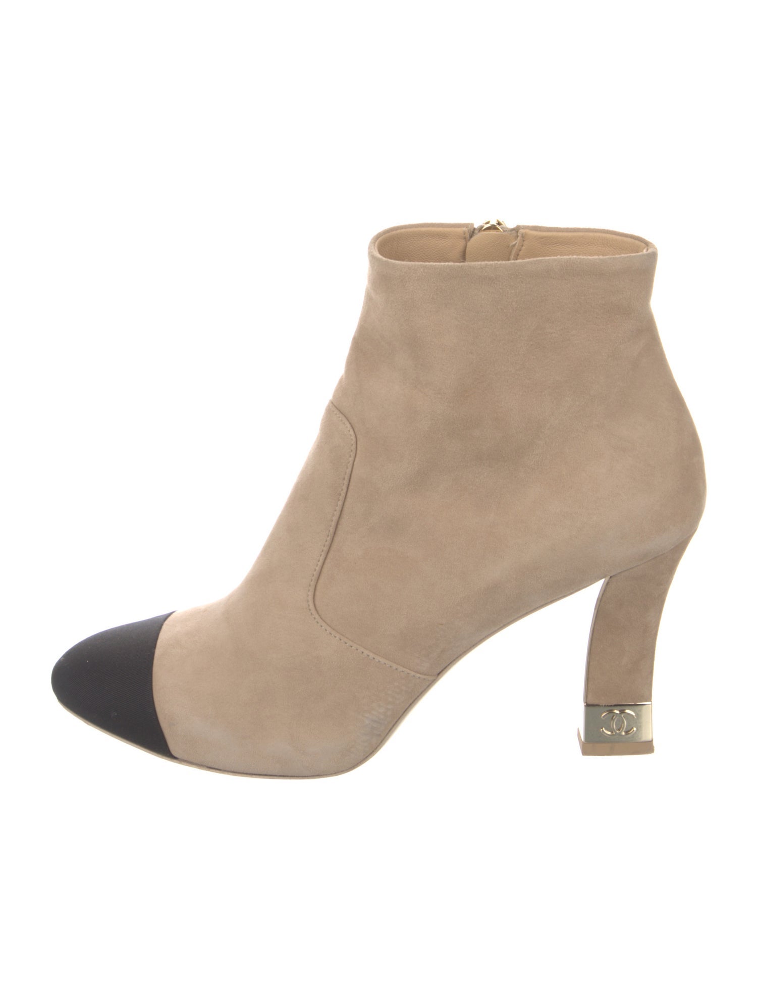 Chanel 2020 Interlocking CC Logo Boots