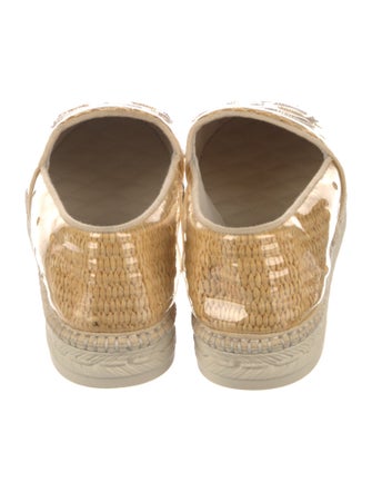 Chanel 2019 Interlocking CC Logo Espadrilles