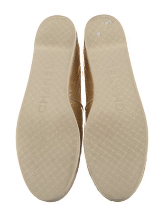 Chanel 2019 Interlocking CC Logo Espadrilles
