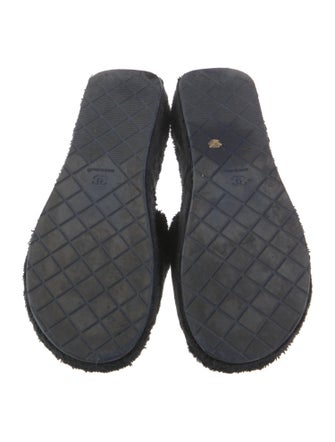 Chanel 2022 Interlocking CC Logo Slides