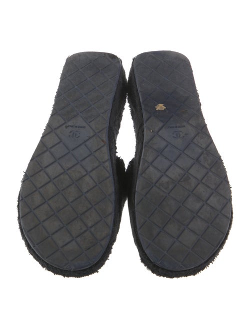 Chanel 2022 Interlocking CC Logo Slides