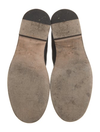 Chanel 2021 Interlocking CC Logo Lace-Up Boots