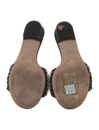 Chanel 2017 Interlocking CC Logo Slides