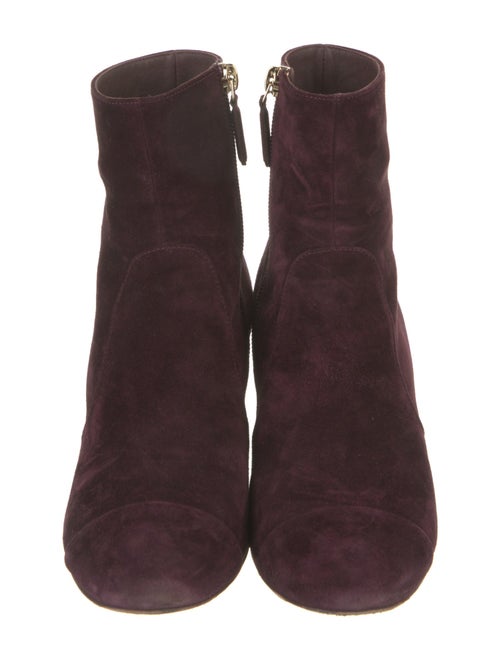 Chanel Interlocking CC Logo Boots