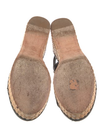 Chanel 2020 Interlocking CC Logo Slingback Sandals