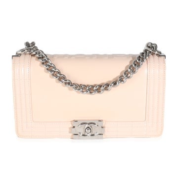 Chanel Shoulder Bags Leather Boy Medium