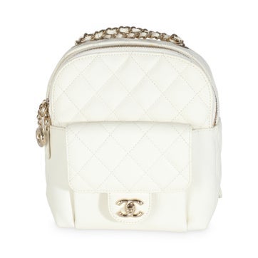 Chanel Backpacks Leather CC Day Small