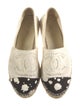 Chanel Paint Splatter Interlocking CC Logo Espadrilles