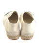Chanel Paint Splatter Interlocking CC Logo Espadrilles