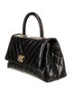 Chanel Mini Chevron Coco Handle Bag