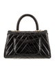 Chanel Mini Chevron Coco Handle Bag