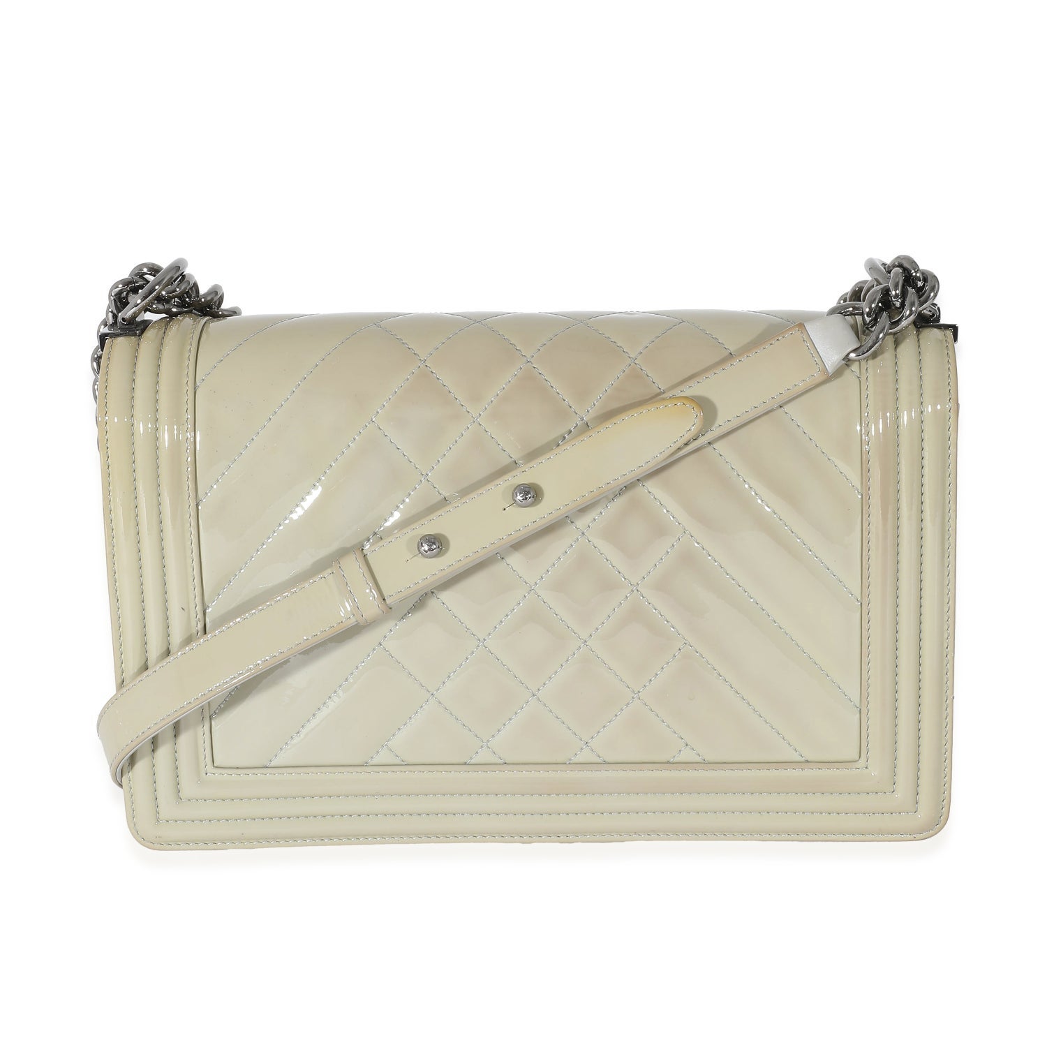 Chanel Patent Leather Boy w/ Tags