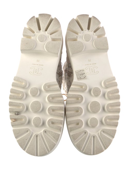 Chanel 2022 Interlocking CC Logo Boots