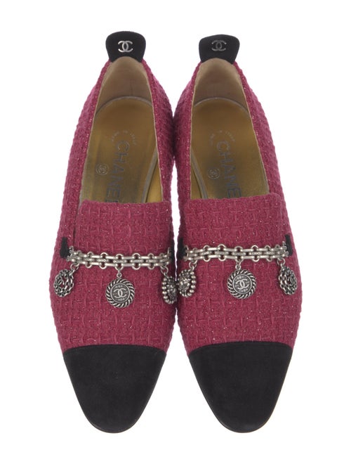 Chanel 2016 Interlocking CC Logo Loafers