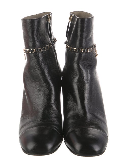 Chanel 2019 Interlocking CC Logo Boots