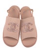 Chanel 2024 Interlocking CC Logo Espadrilles