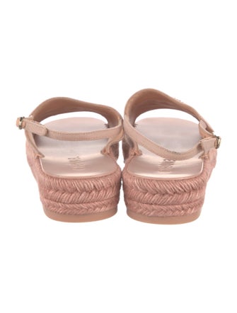 Chanel 2024 Interlocking CC Logo Espadrilles