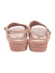 Chanel 2024 Interlocking CC Logo Espadrilles