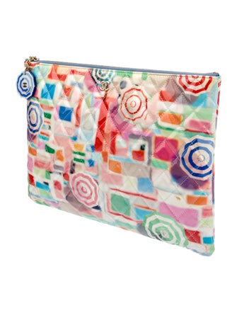 Chanel Large Patent Umbrella O-Case