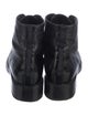 Chanel 2021 Interlocking CC Logo Combat Boots