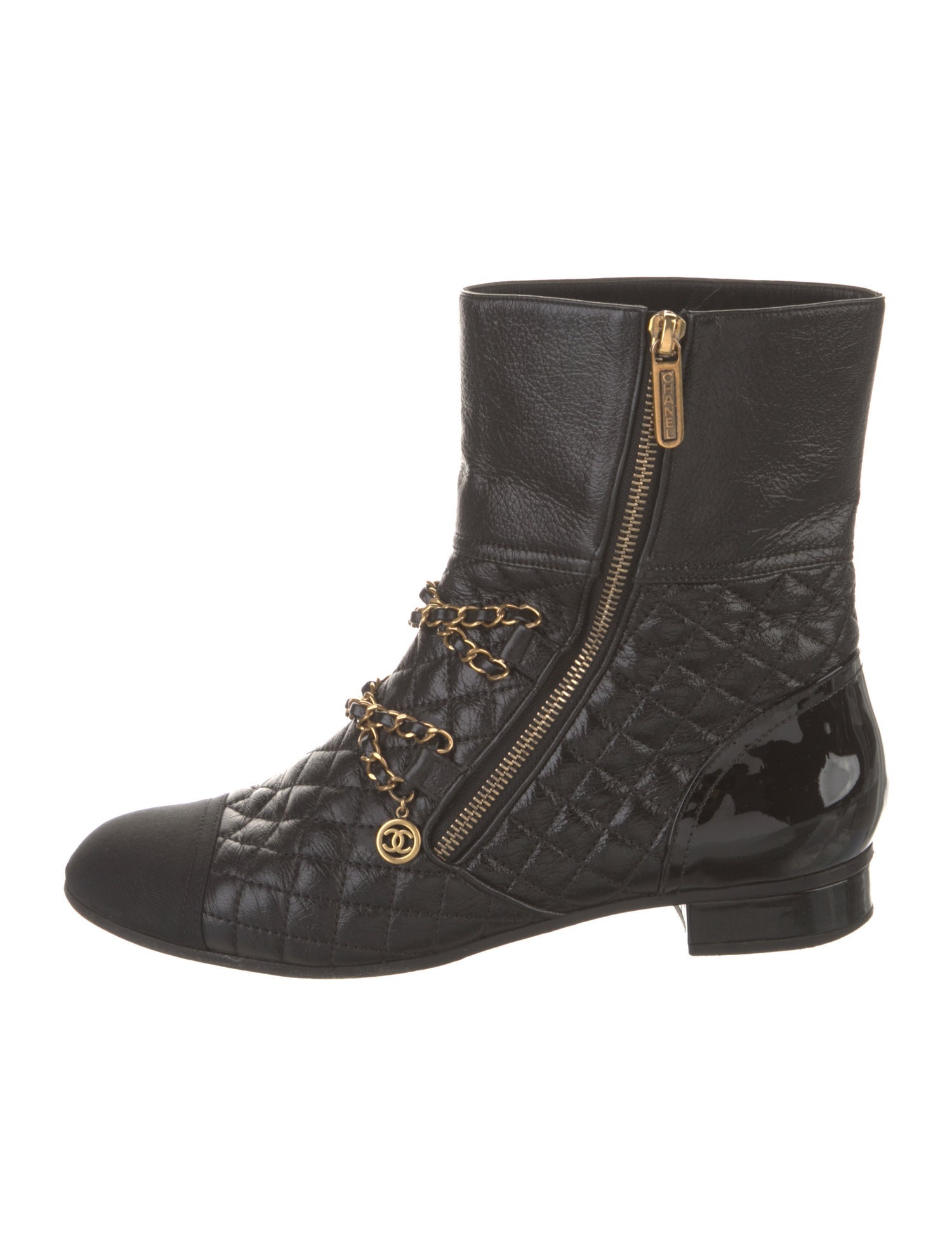 Chanel Combat Boots