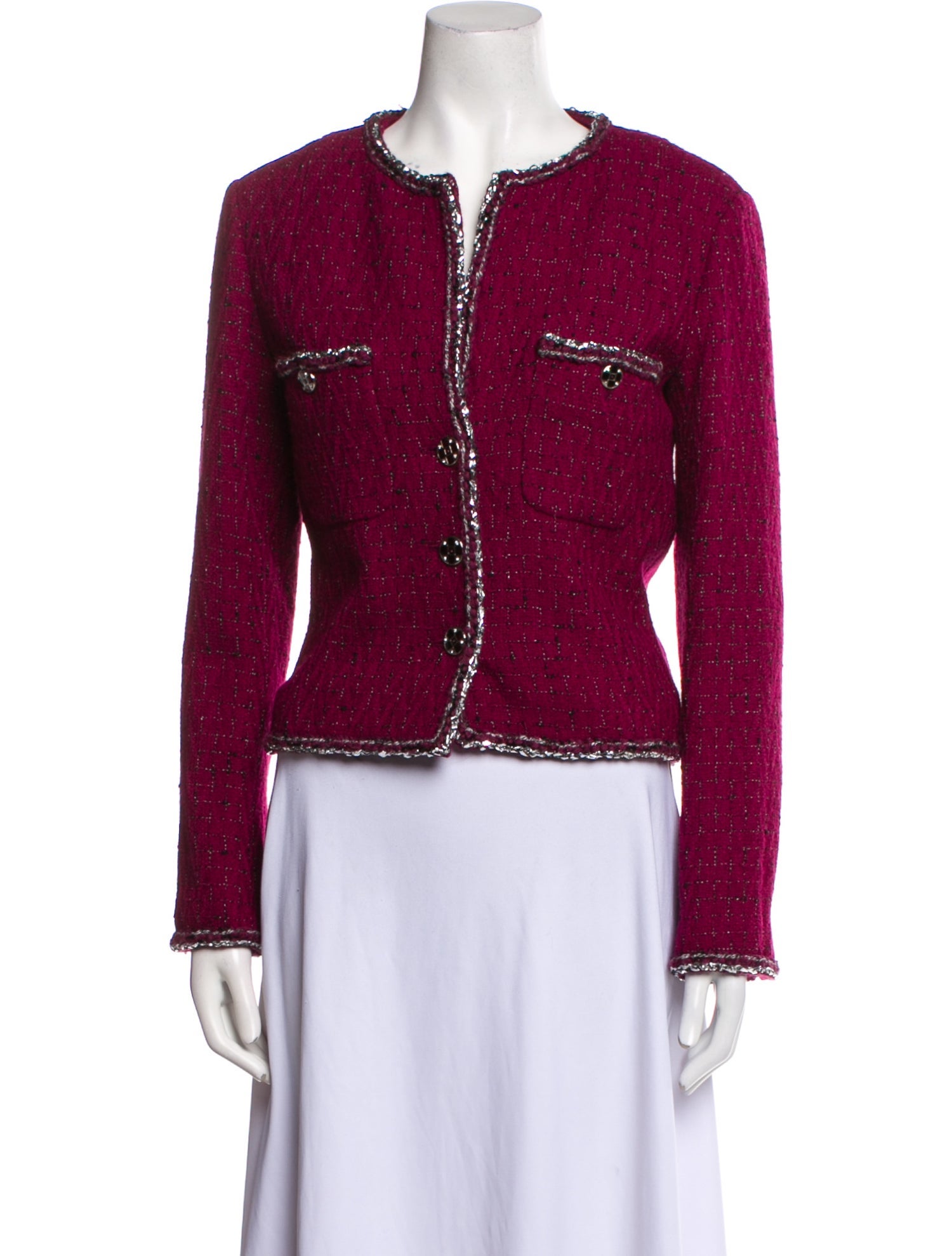 Chanel 2022 Wool Evening Jacket