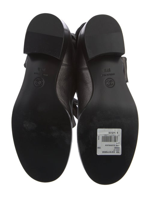 Chanel 2016 Interlocking CC Logo Combat Boots