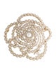 Chanel Faux Pearl & Strass Brooch