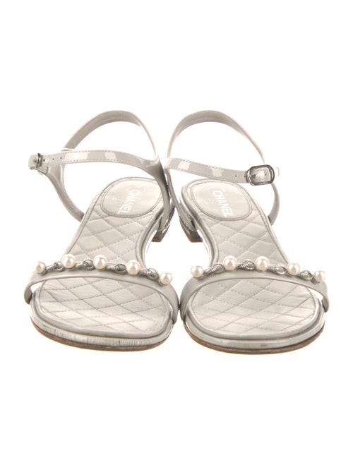 Chanel 2016 Interlocking CC Logo Sandals