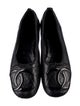 Chanel 2010 Interlocking CC Logo Ballet Flats
