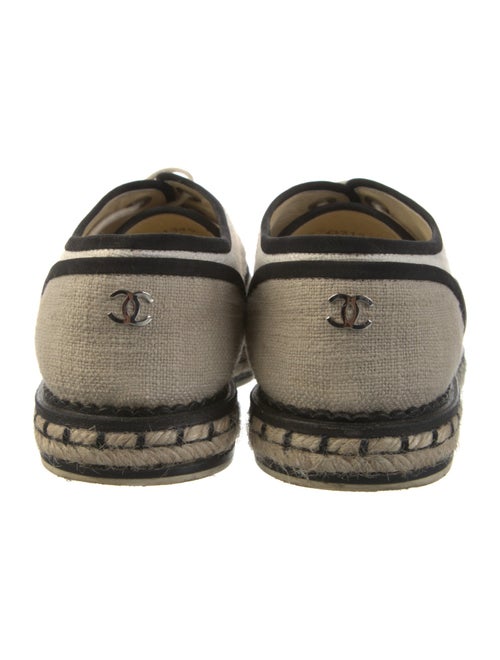 Chanel 2016 Interlocking CC Logo Espadrilles